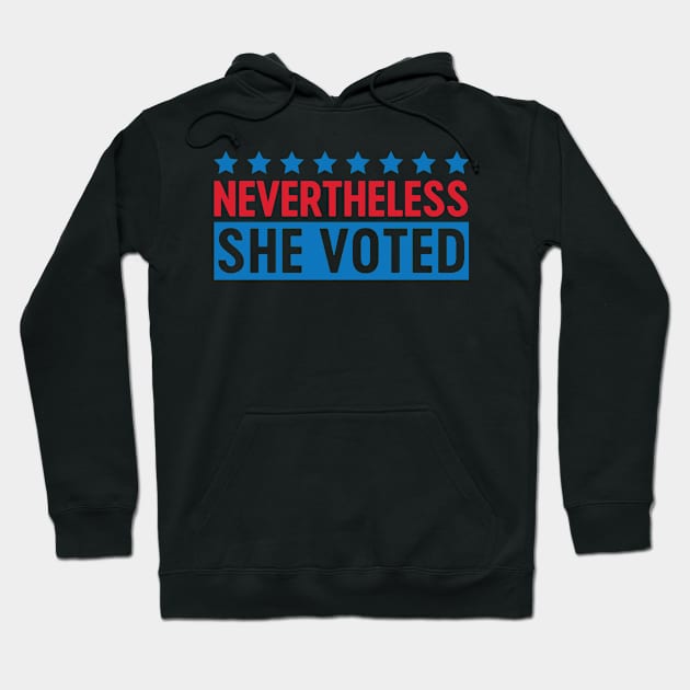 Nevertheless she voted Hoodie by Blister